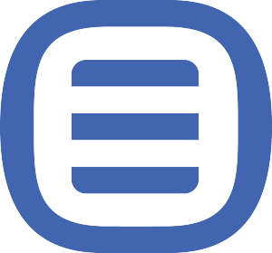 Rock Content Logo em azul