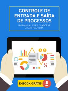Imagem de capa de e-book de controle de entrada e saída de processos